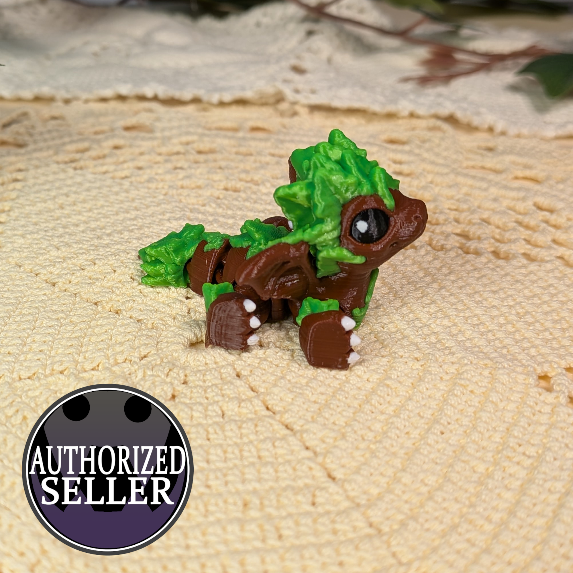 Lehtilohikäärme-figuuri (CW Miniöt -sarja)