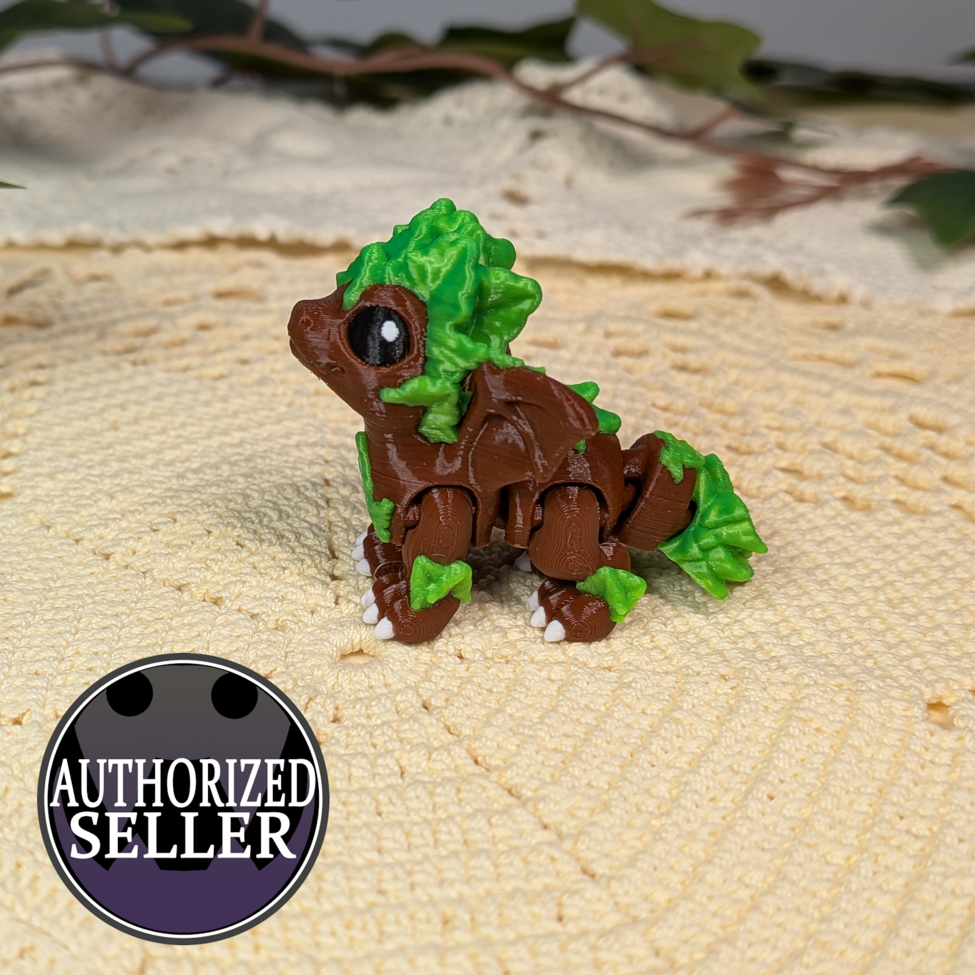 Lehtilohikäärme-figuuri (CW Miniöt -sarja)