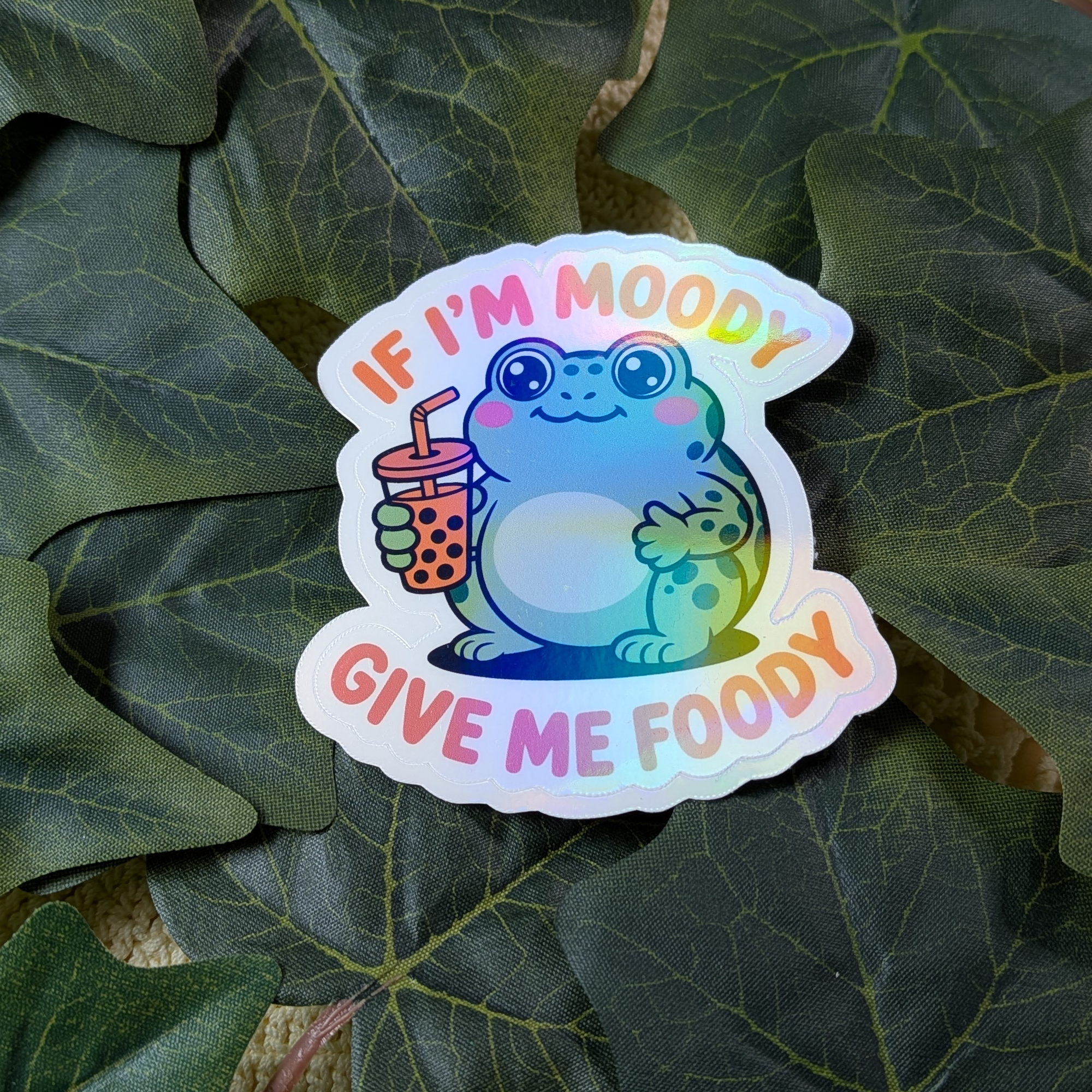 If I'm moody give me foody - vinyylitarra