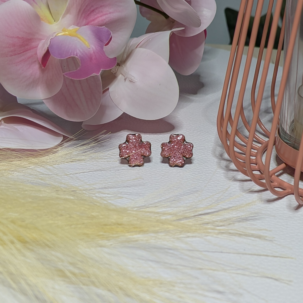 Korvakorut: Glitterpinkki