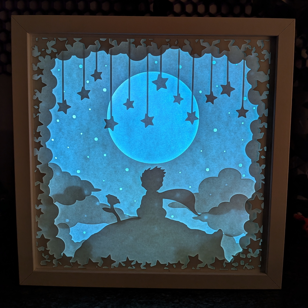 Prinssi-Valotaulu: Rauhoittava Yövalo 