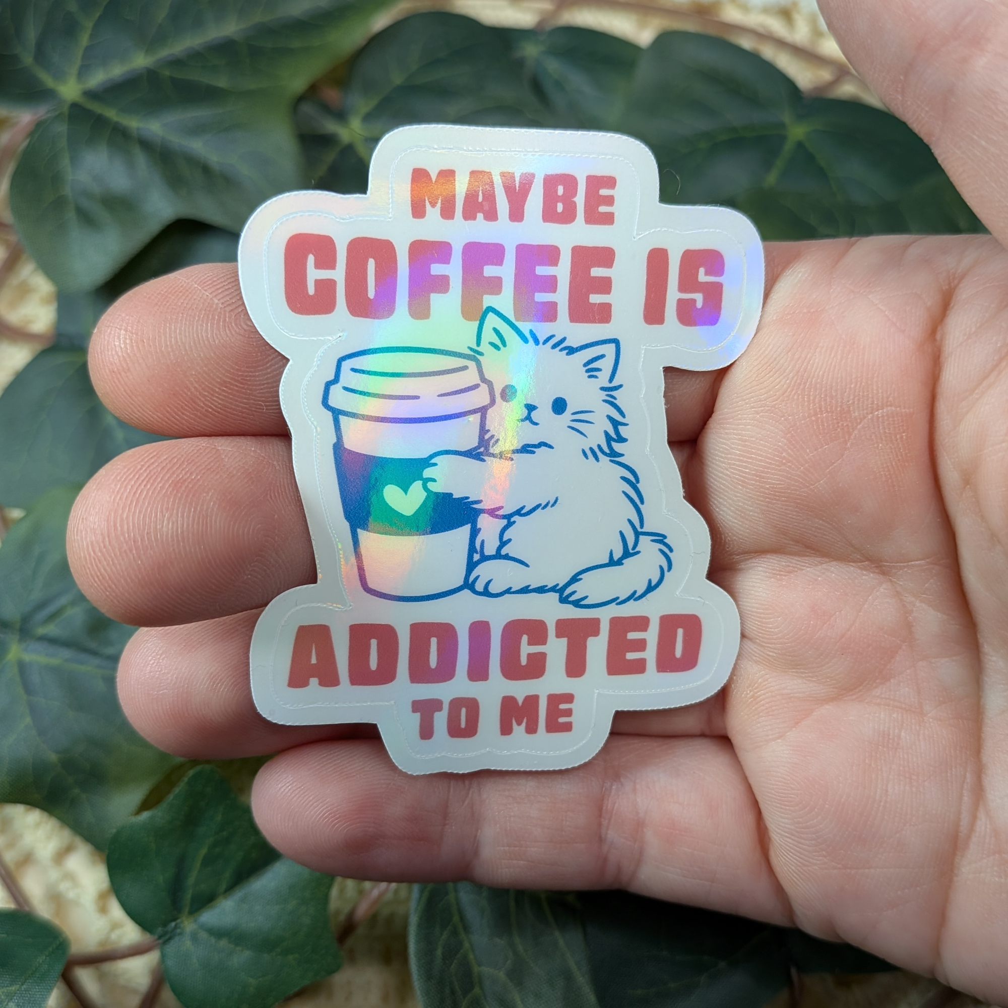 Maybe coffee is addicted to me - vinyylitarra