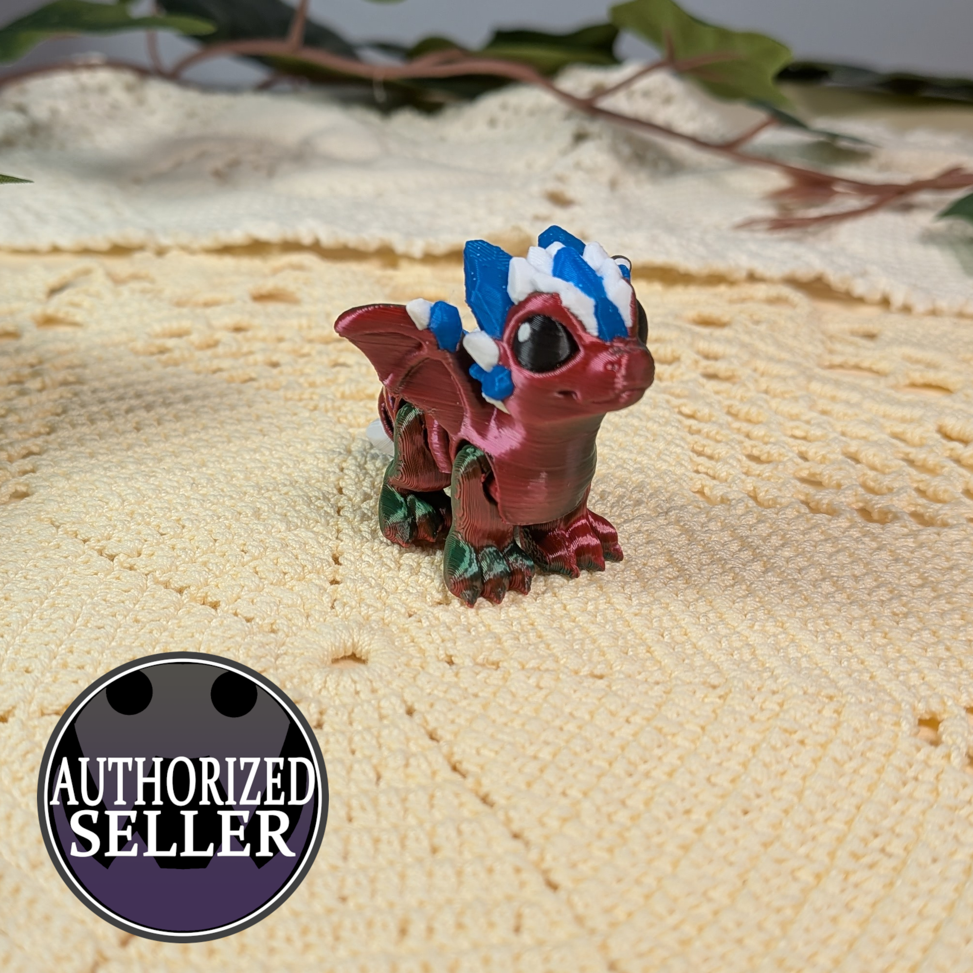 Kristallilohikäärme-figuuri (CW Miniöt -sarja)