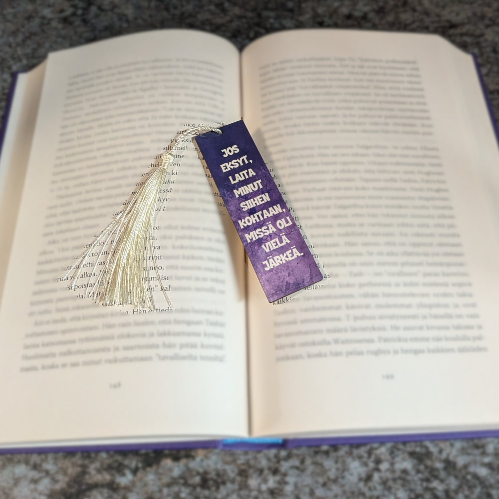 Jos eksyt - Kirjanmerkki