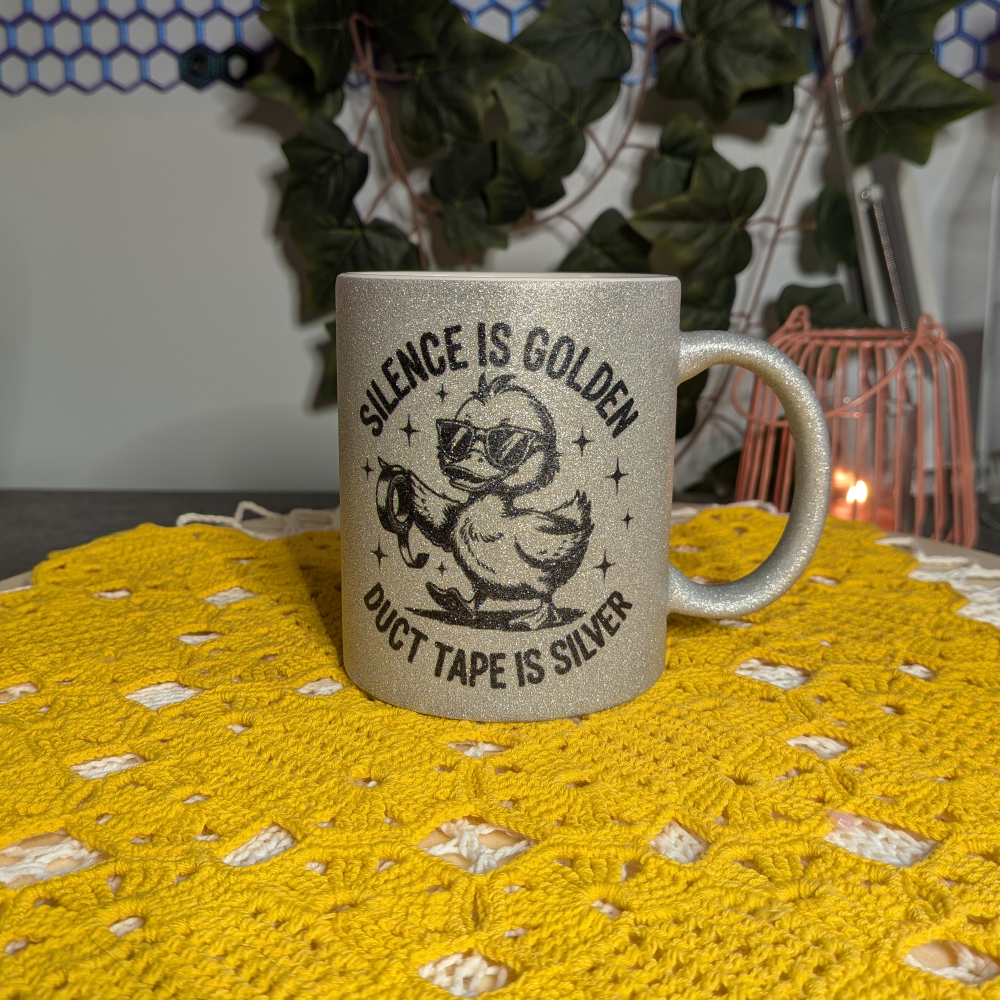 Silence is golden, duct tape is silver - muki