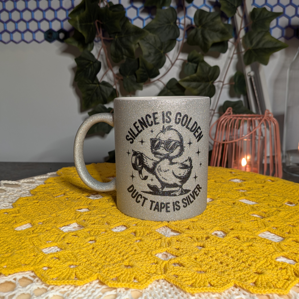 Silence is golden, duct tape is silver - muki