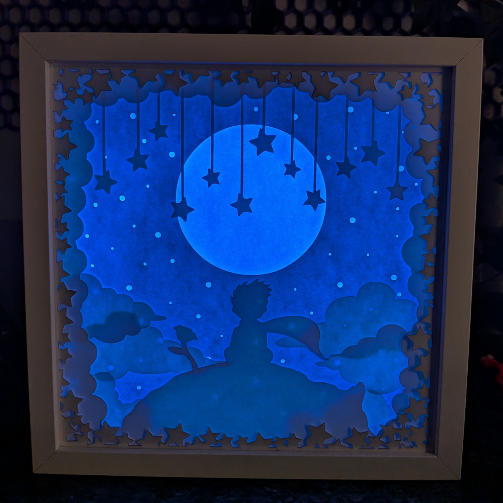 Prinssi-Valotaulu: Rauhoittava Yövalo 