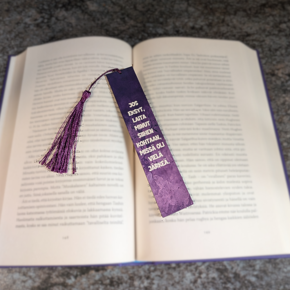 Jos eksyt - Kirjanmerkki