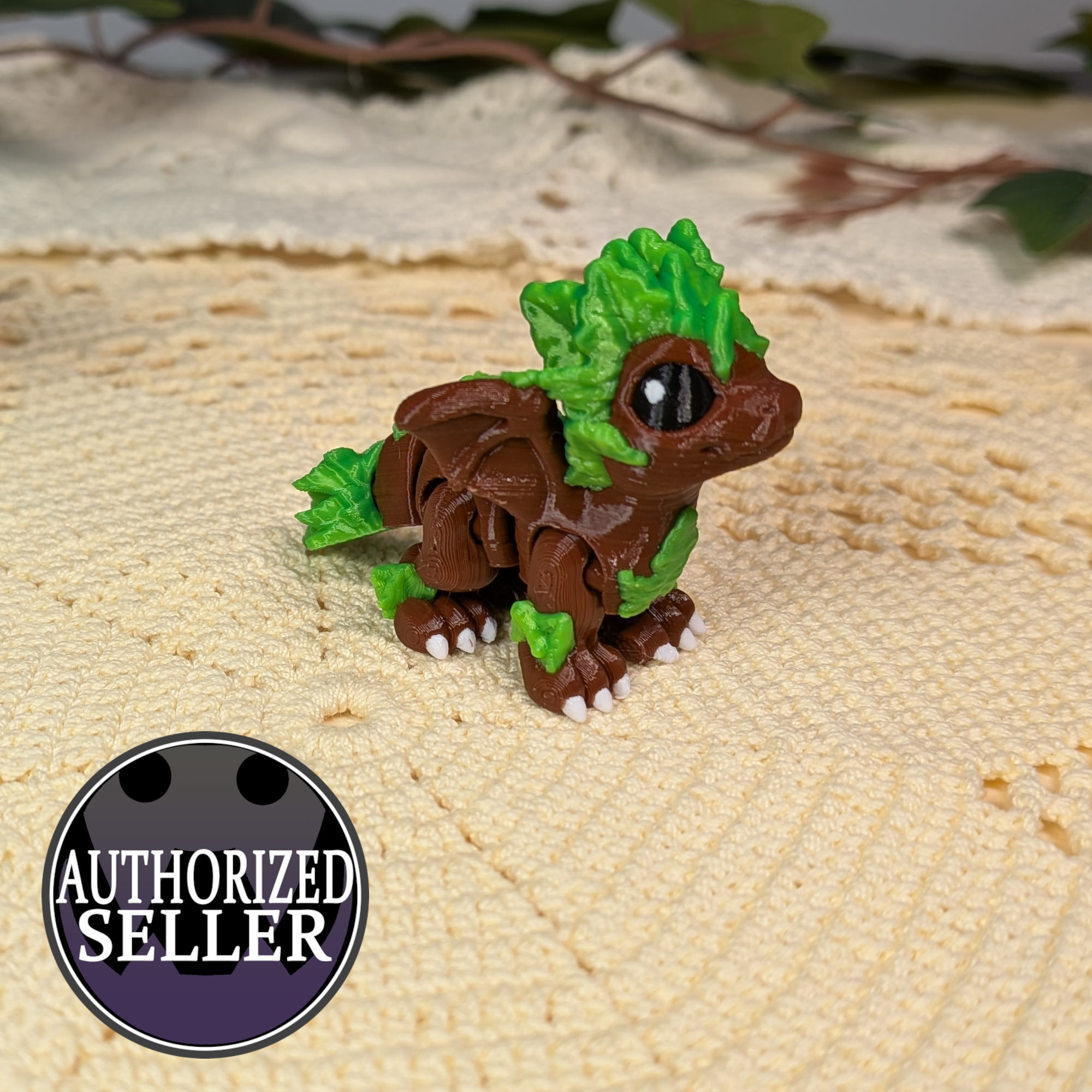 Lehtilohikäärme-figuuri (CW Miniöt -sarja)