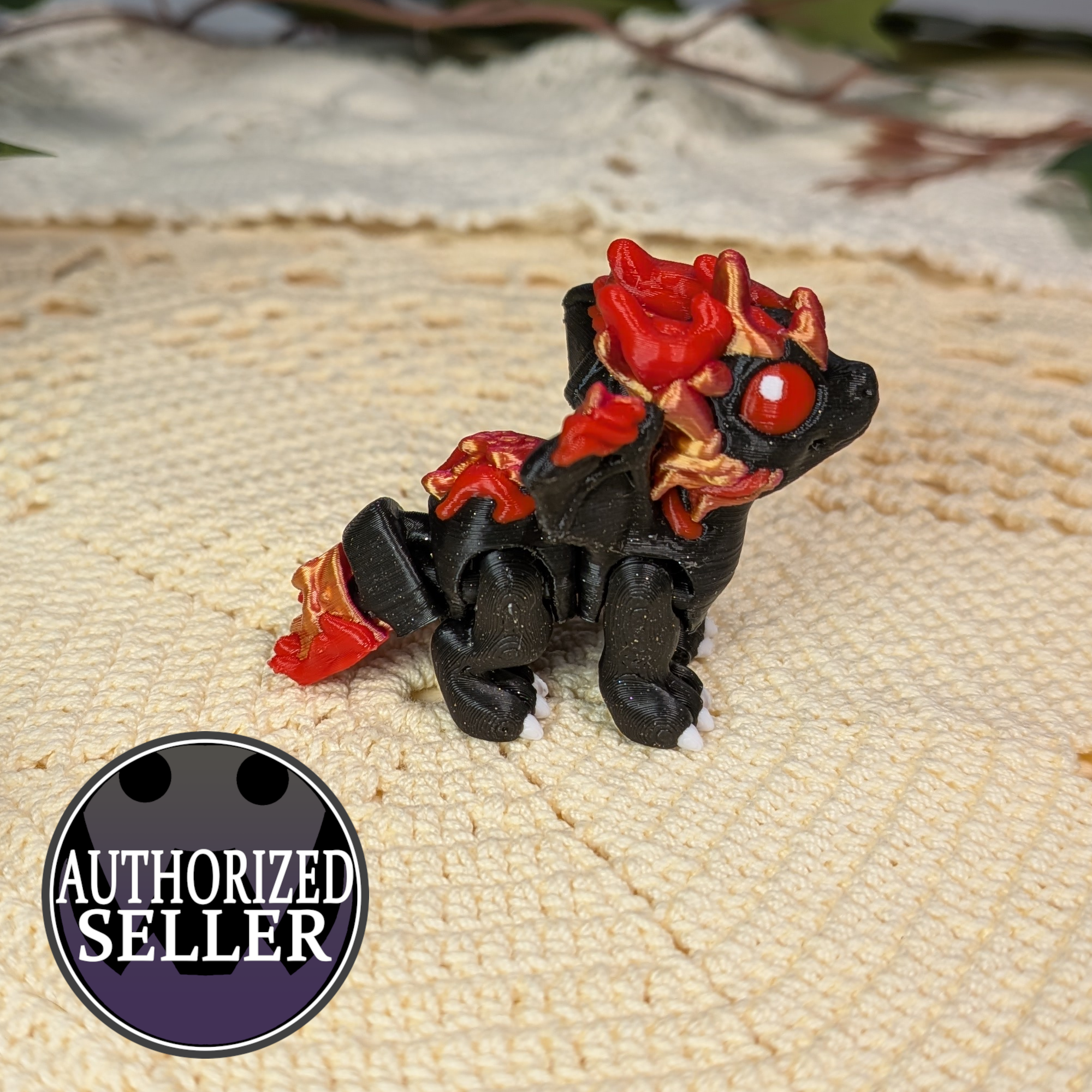 Tulilohikäärme-figuuri (CW Miniöt -sarja)