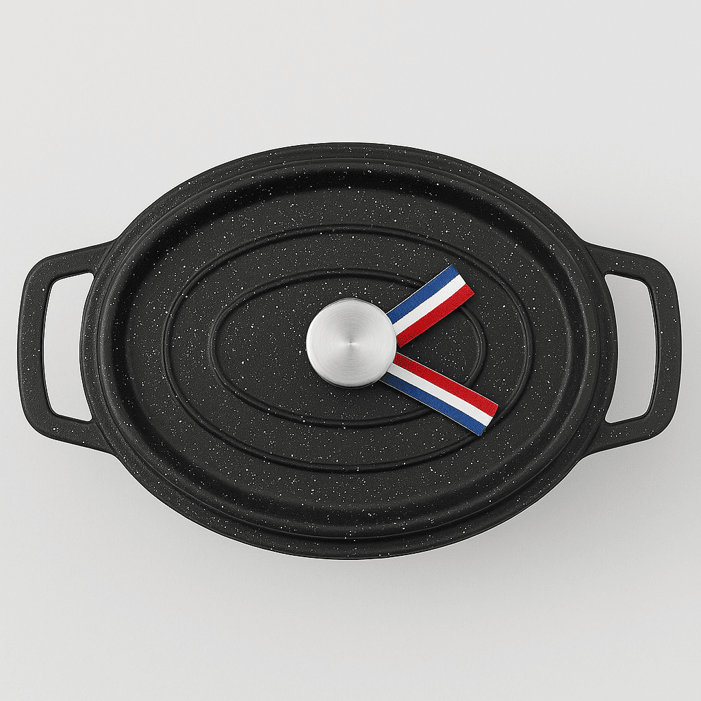 Cocotte Ovale 26 cm – Fonte d’Aluminium Antiadhésive – Tous Feux & Four | Napoléon Imperial