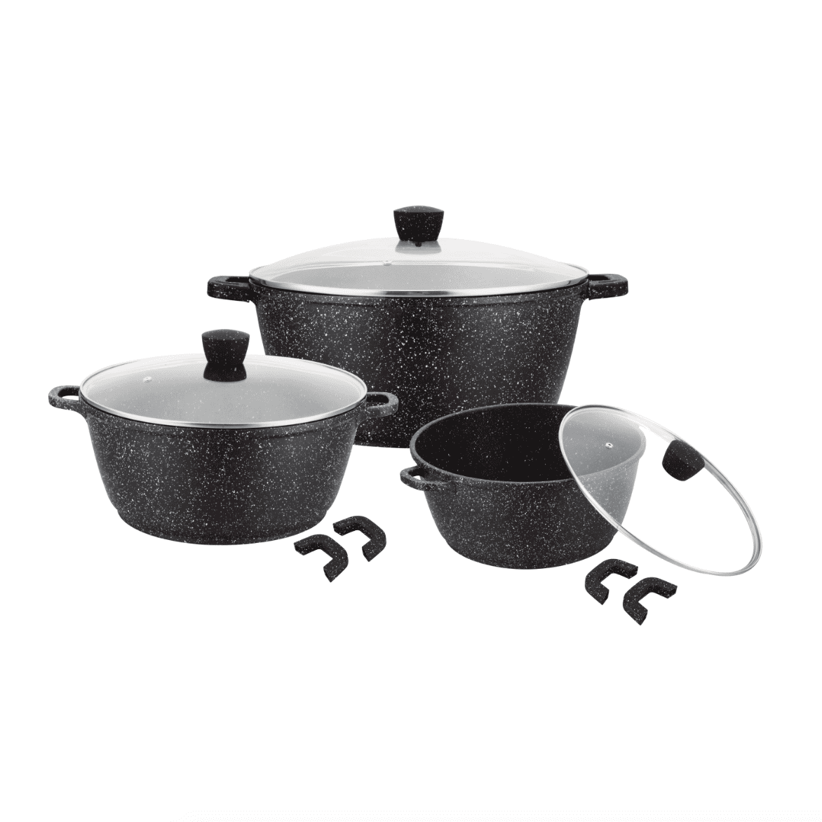 🍲 Set de 3 Faitouts Ø20/24/28 cm – Napoléon Impérial