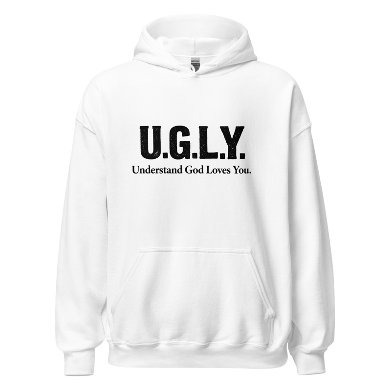 U.g.l.y.  . White hoodie