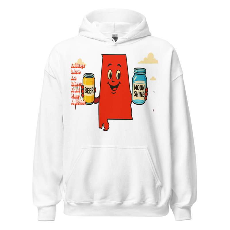 A.L.A.B.A.M.A. Always love a beer and my alcohol Hoodie