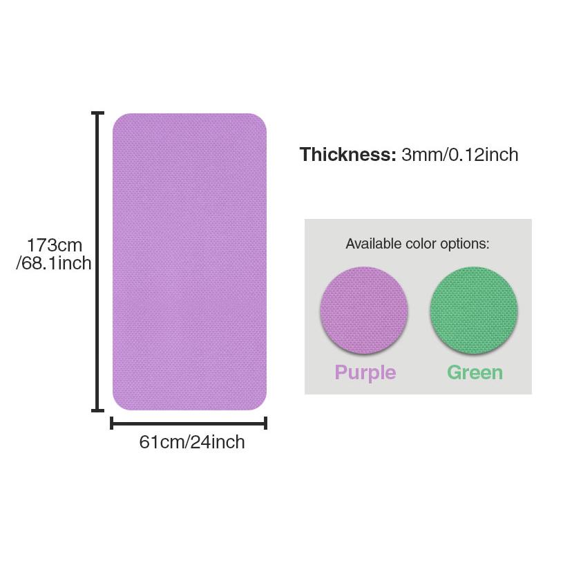Non-Slip EVA Yoga Mat with Strap | Lightweight, Durable & Stylish