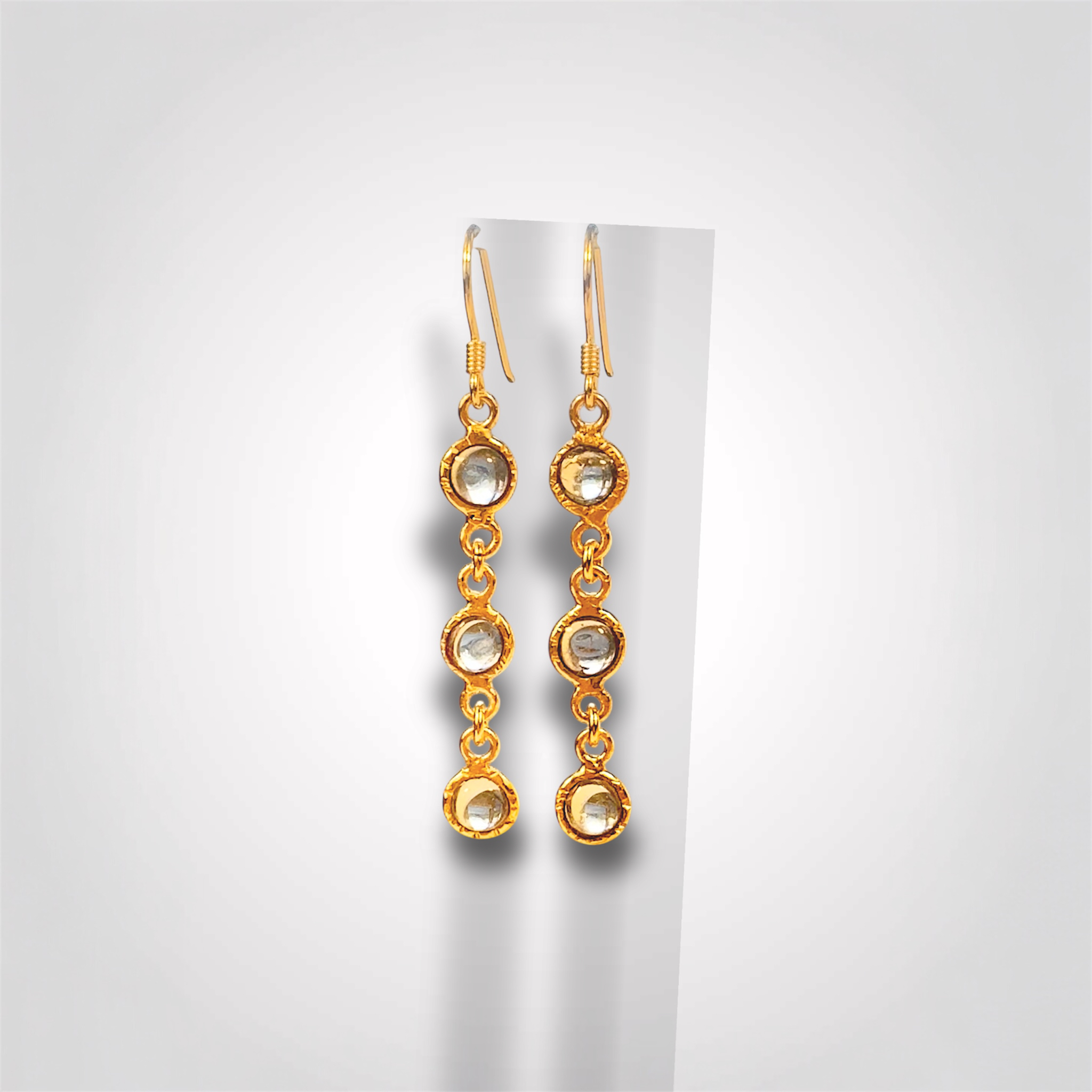 Boucles d' oreilles Cascades de perles