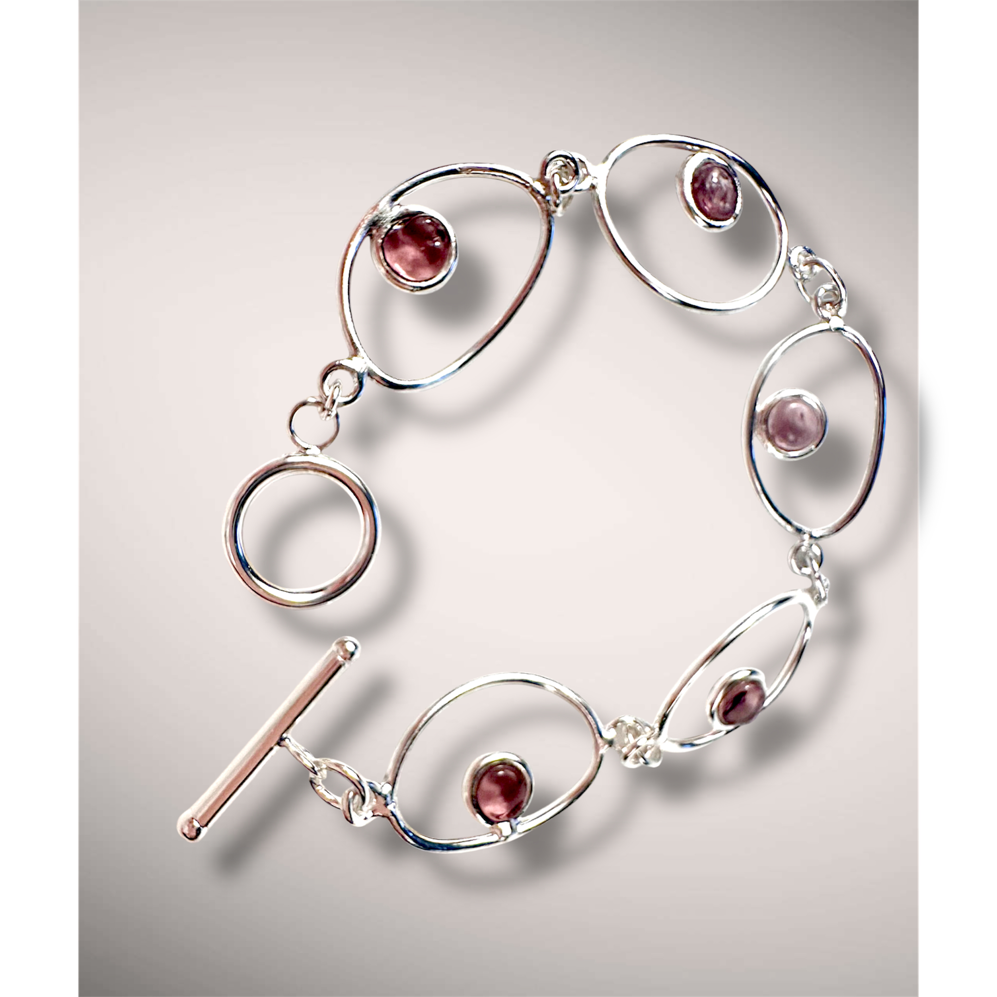 Bracelet Eclats de brume Pourpre