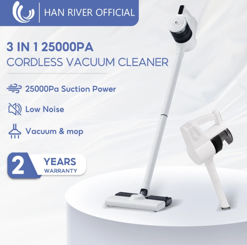 เครื่องดูดฝุ่นไร้สาย 3 in 1 รุ่น 25000Pa