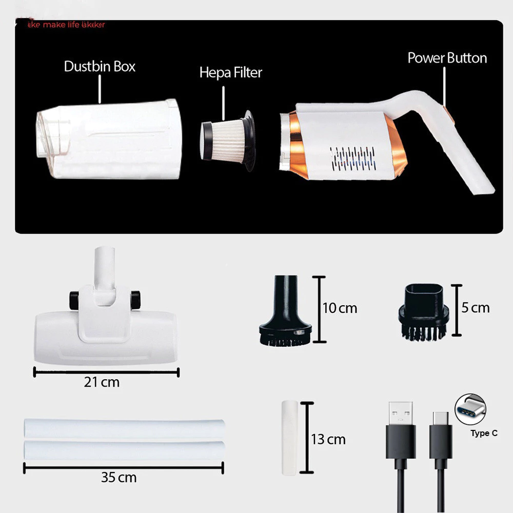 เครื่องดูดฝุ่นมือแบบชาร์จ