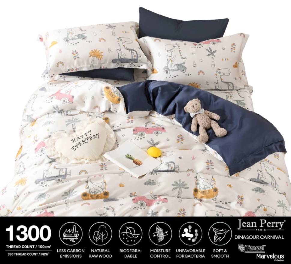 ชุดเครื่องนอน Jean Perry รุ่น Cuttiest Rider (สีชมพู)