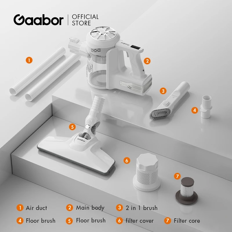 เครื่องดูดฝุ่น Gaabor 12000 PA CW-12T01A