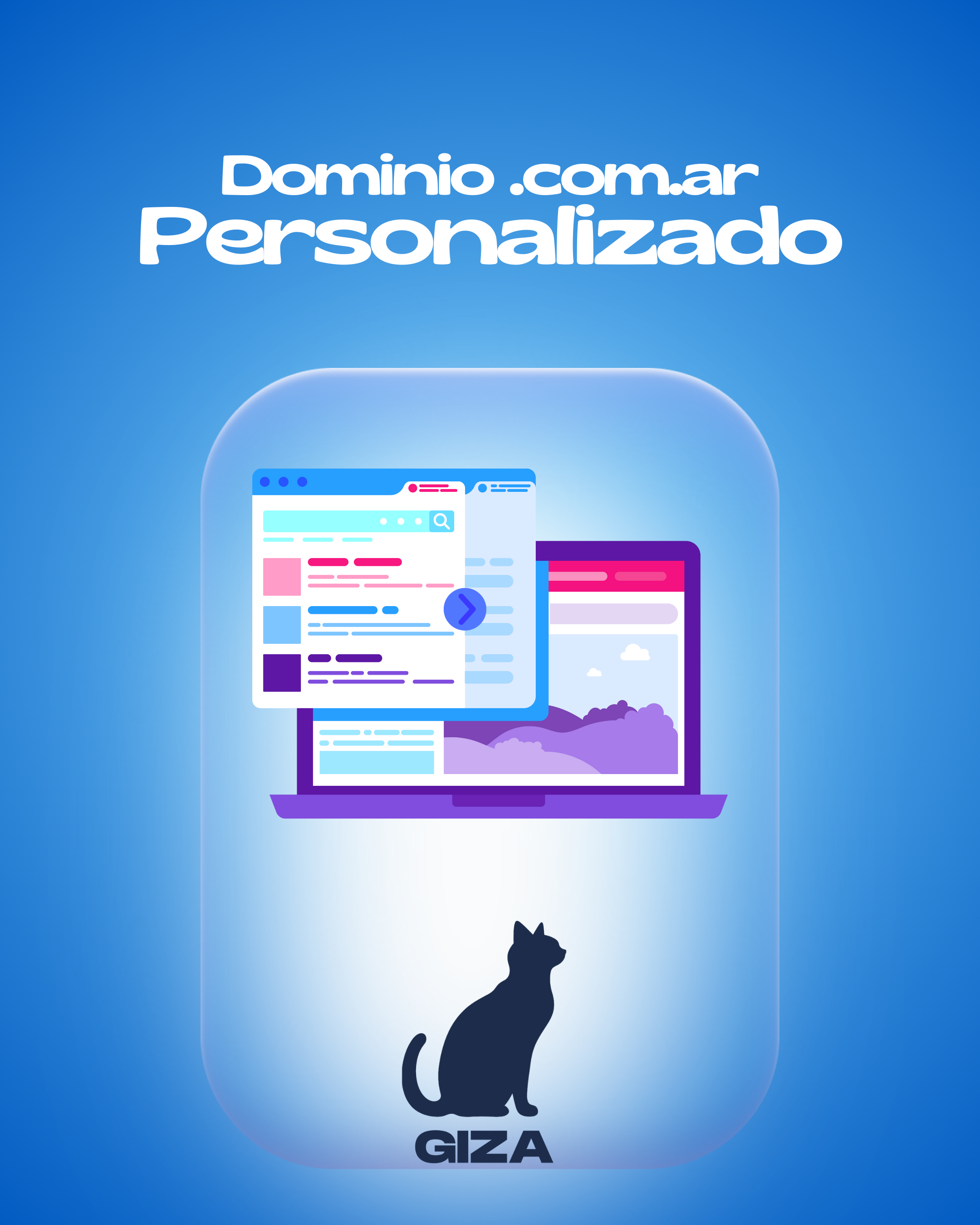 Dominio Personalizado .com.ar + Subdominios