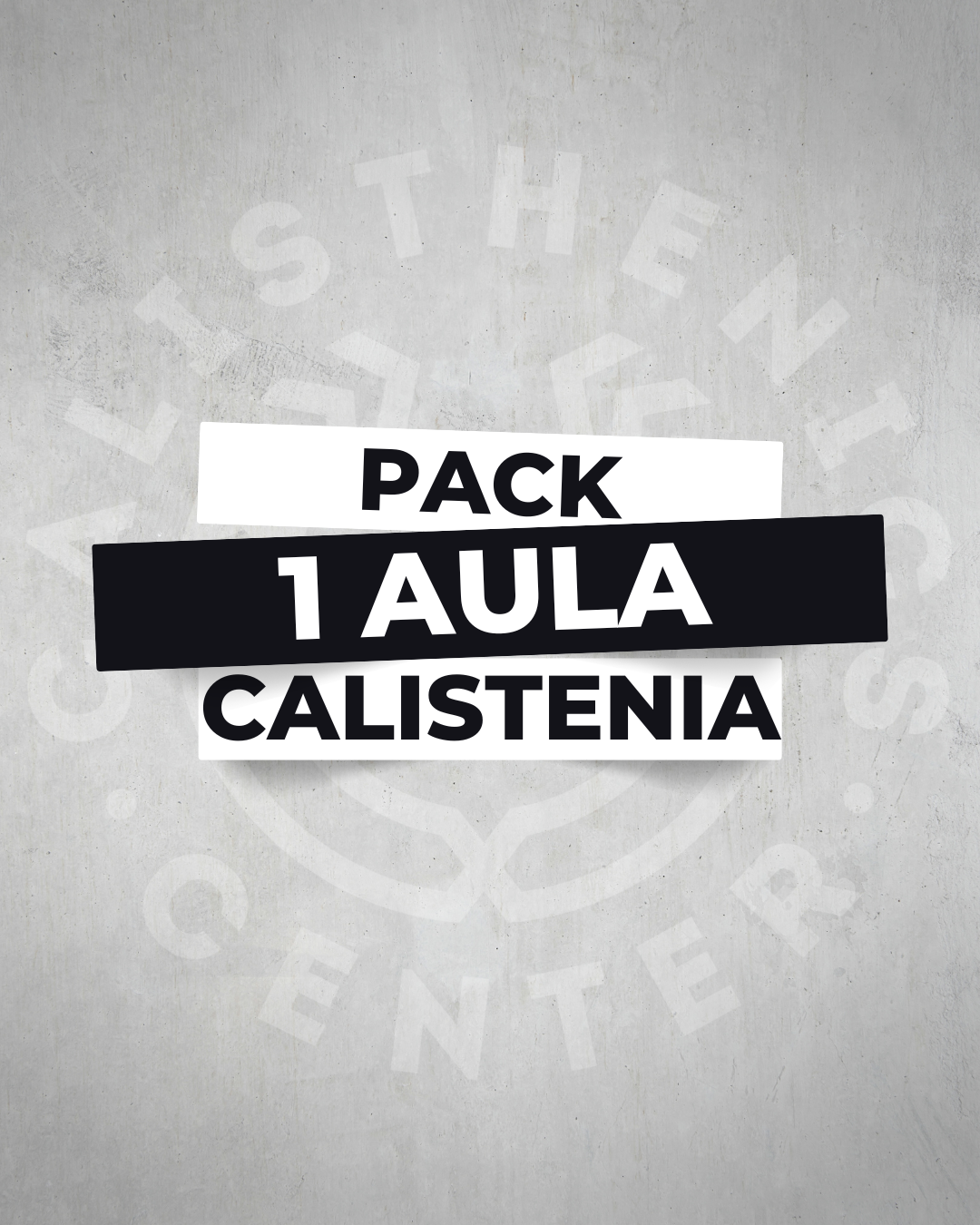 1 aula de grupo de Calistenia