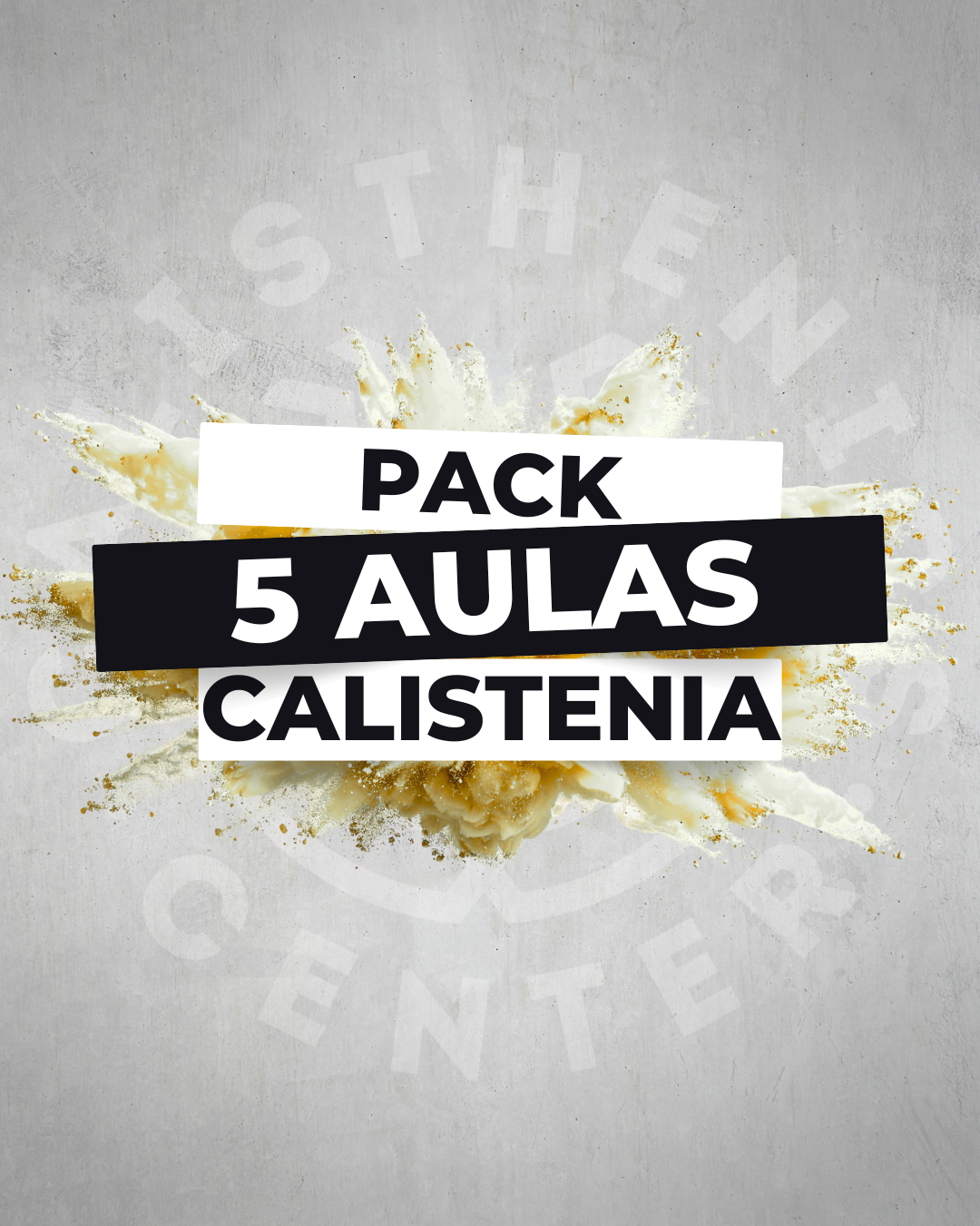Pack 5 aulas de grupo - Calistenia