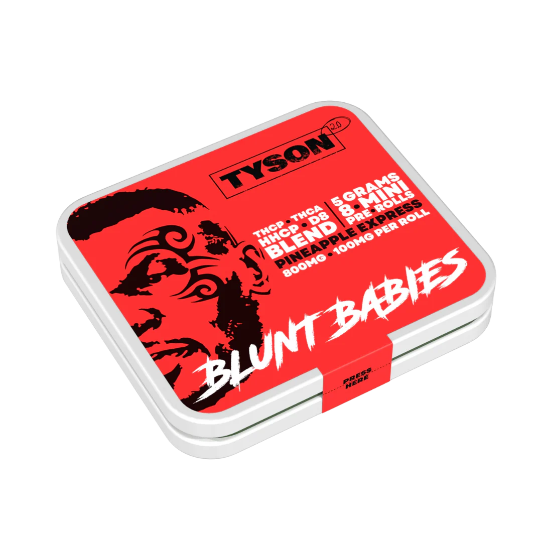 Tyson 2.0 Blunt Babies THCP Blend 5 Grams Pineapple Express