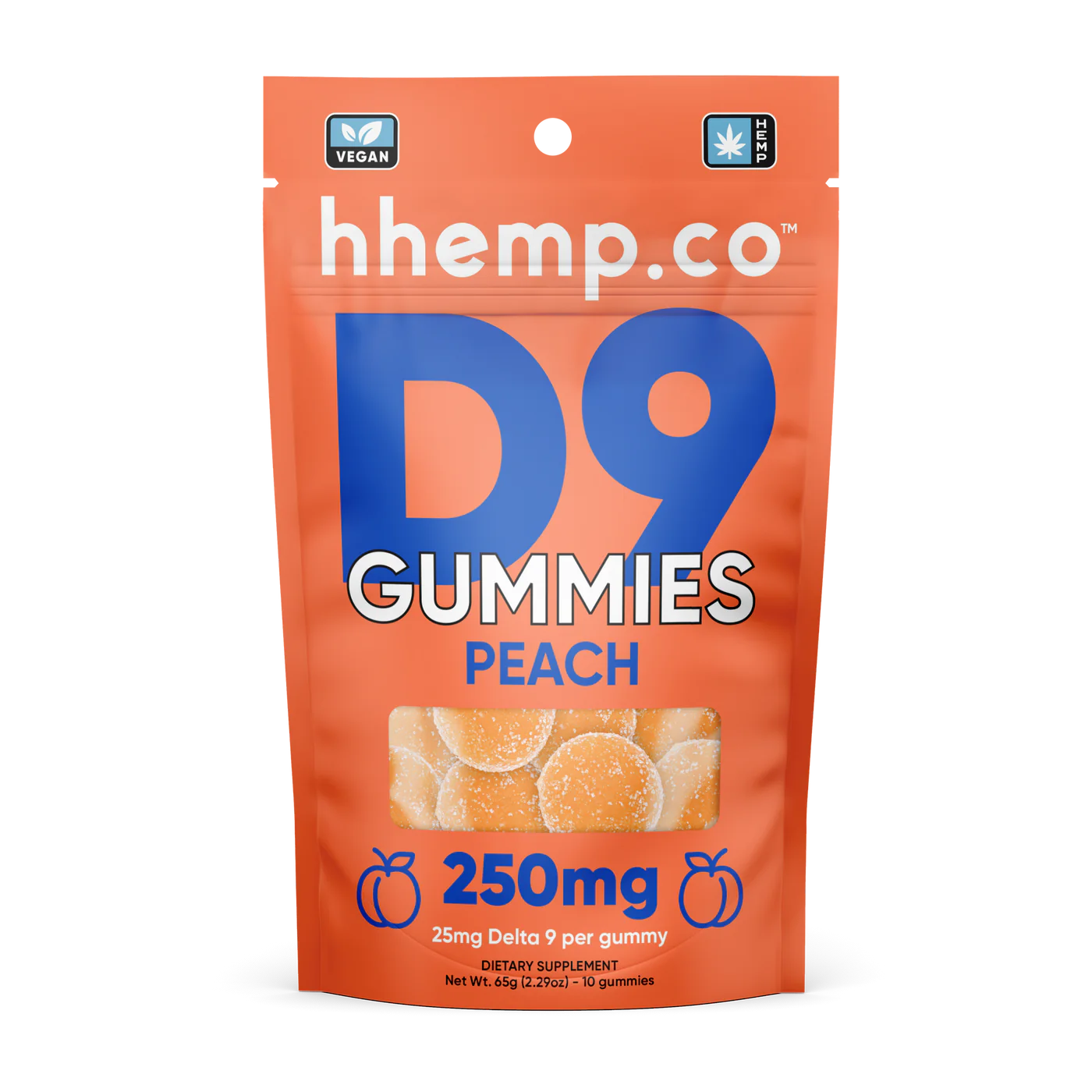 Hhemp Co D9 Gummies 250 MG