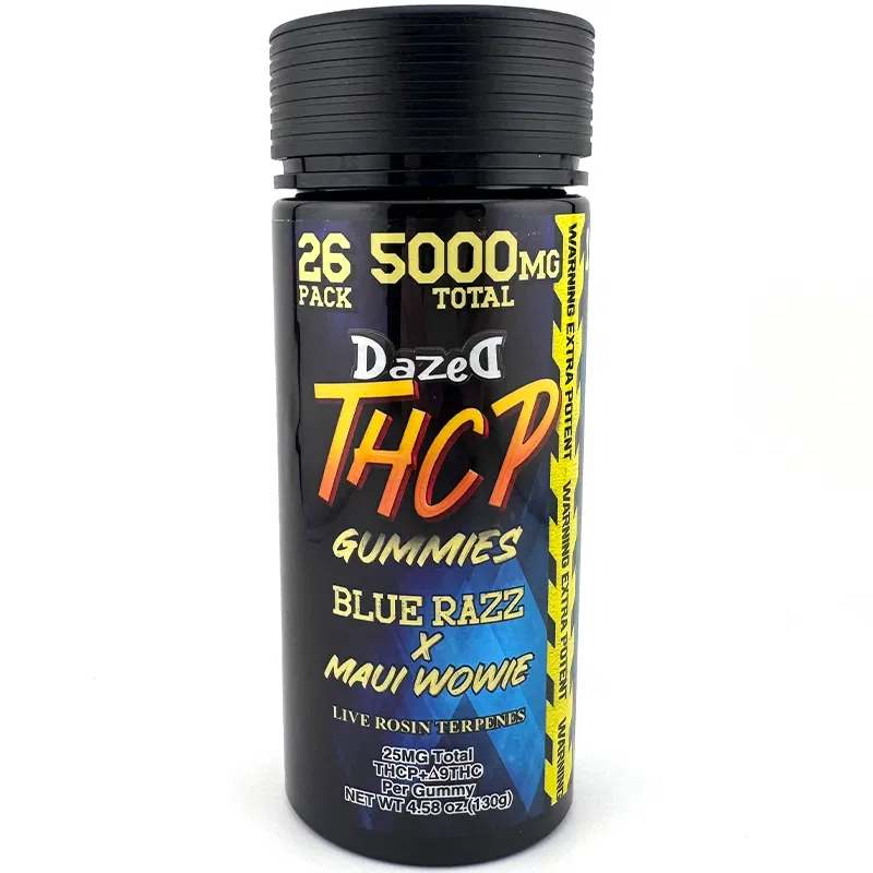 Dazed THCP Gummies 26 Pc 5000 MG