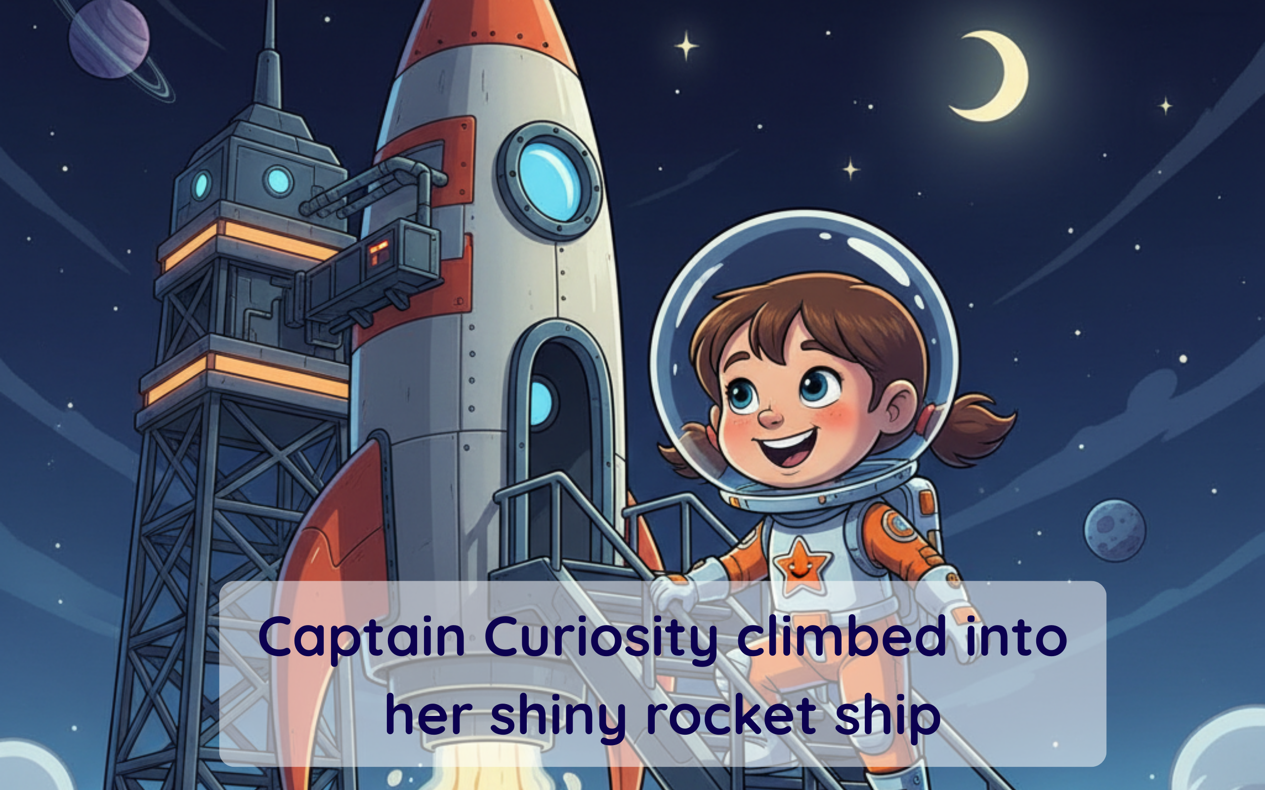 Captain Curiosity Explores the Planets: 