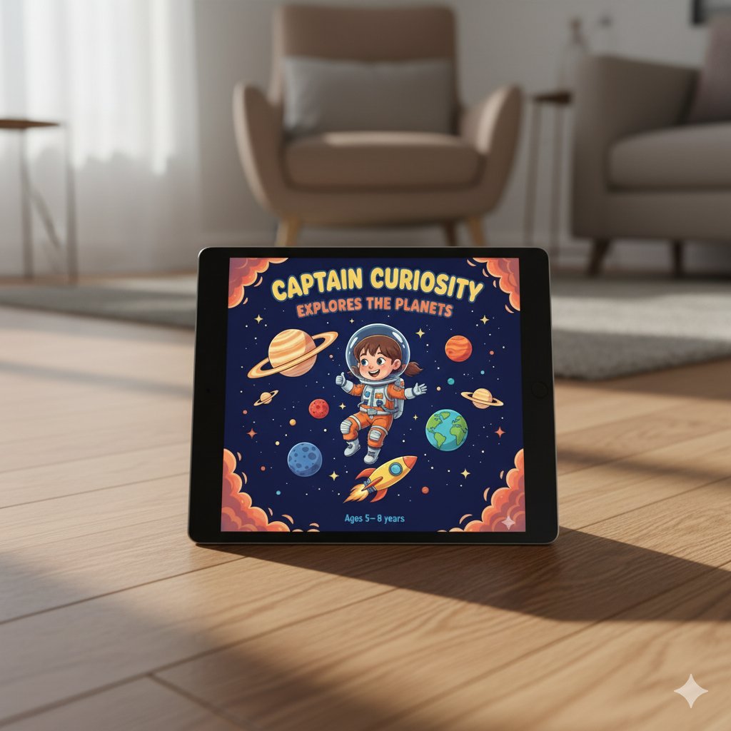 Captain Curiosity Explores the Planets: 