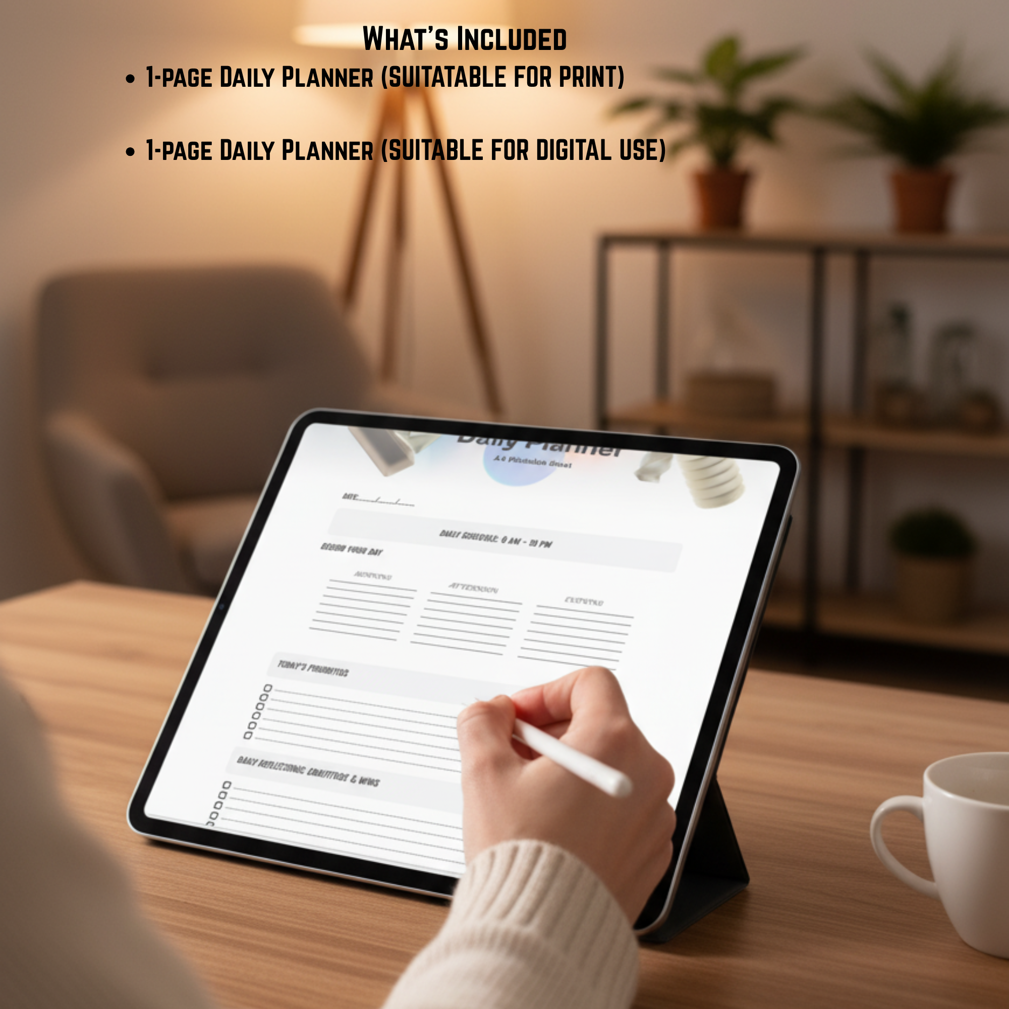 Daily Planner Printable