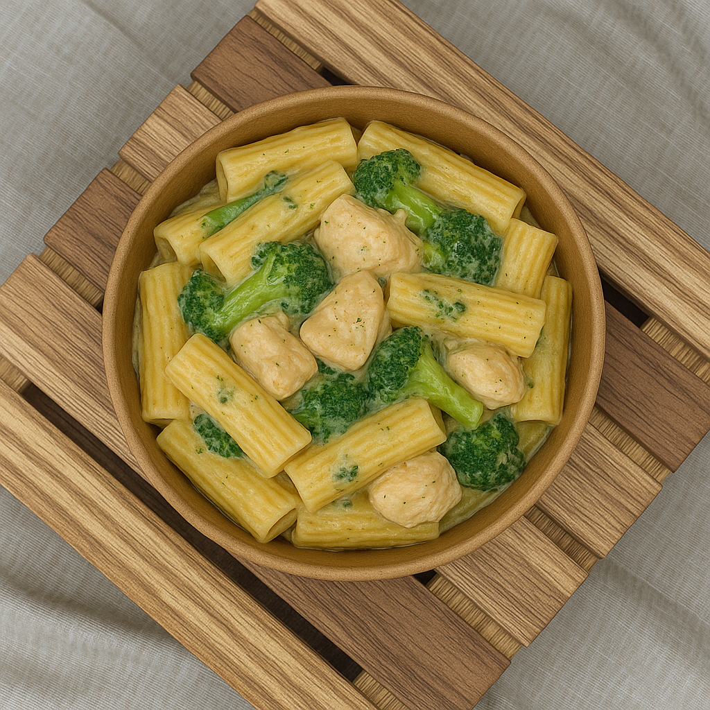 CHICKEN & GARLIC RIGATONI