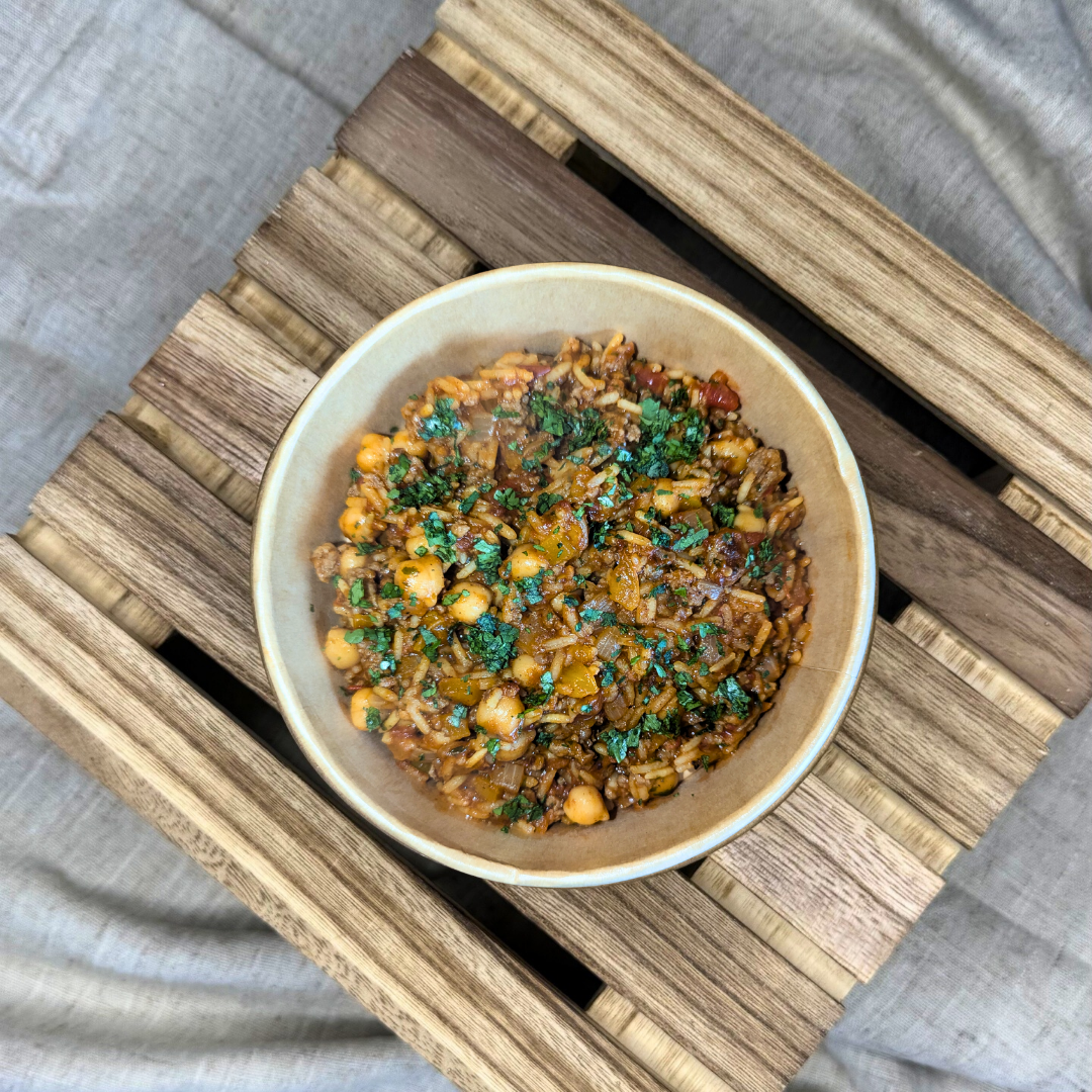 LAMB KEEMA PILAF 