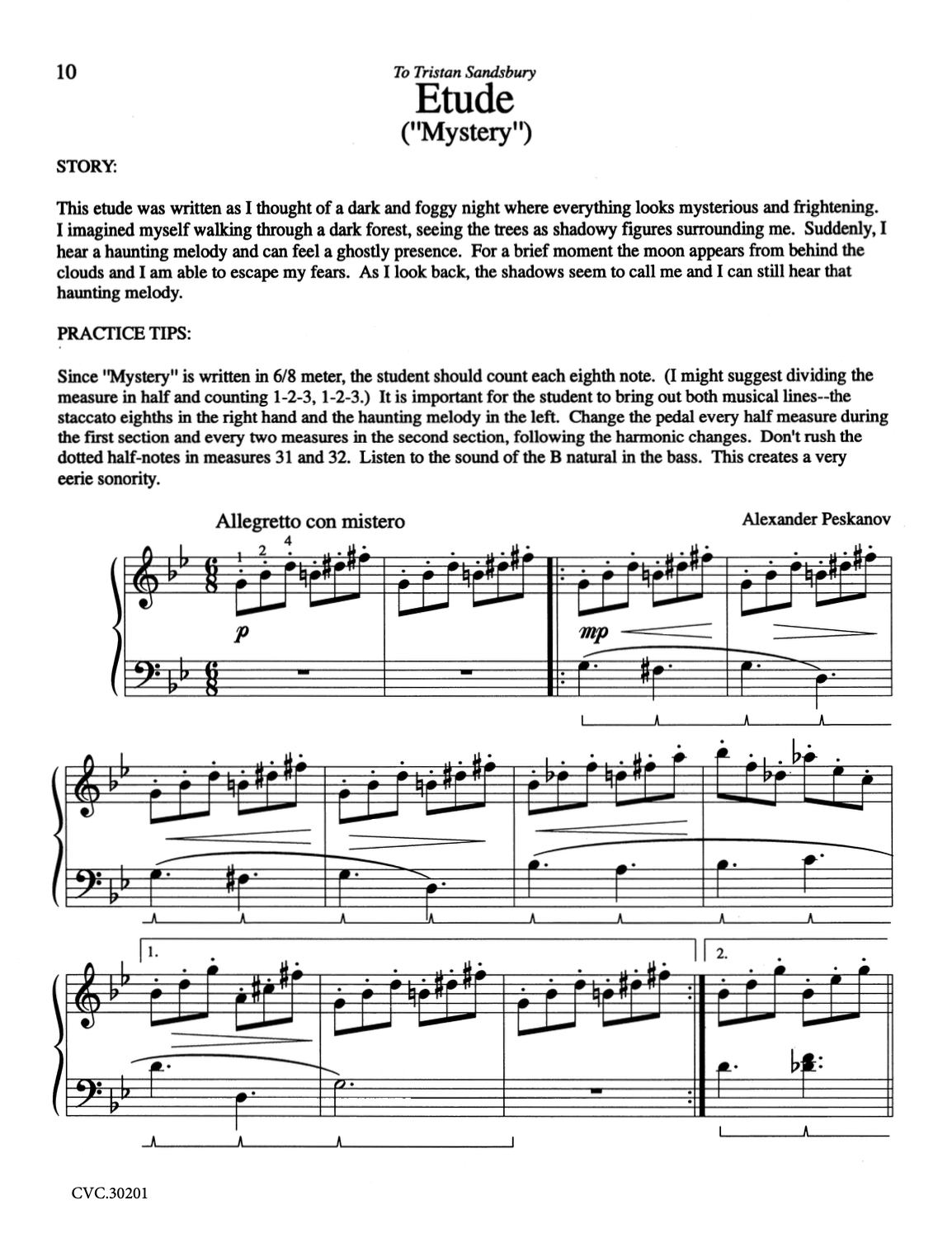 Etude ("Mystery")