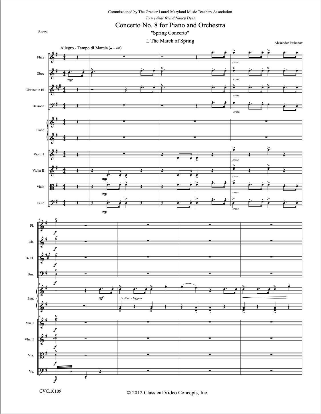 Piano Concerto No. 8