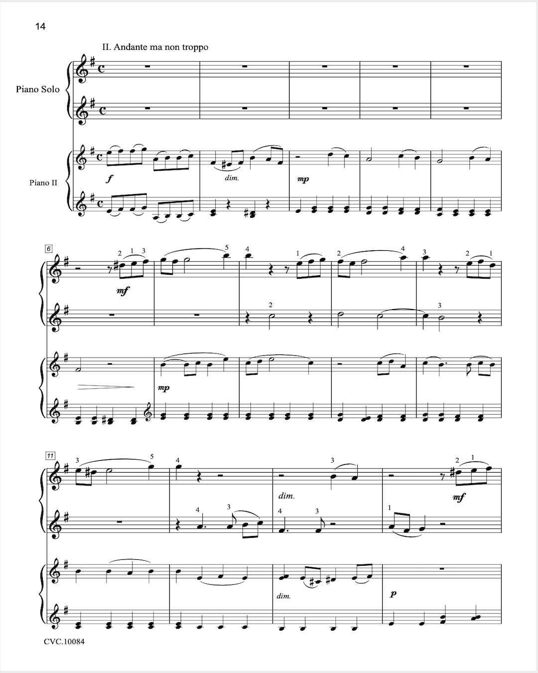 Piano Concerto No.4 