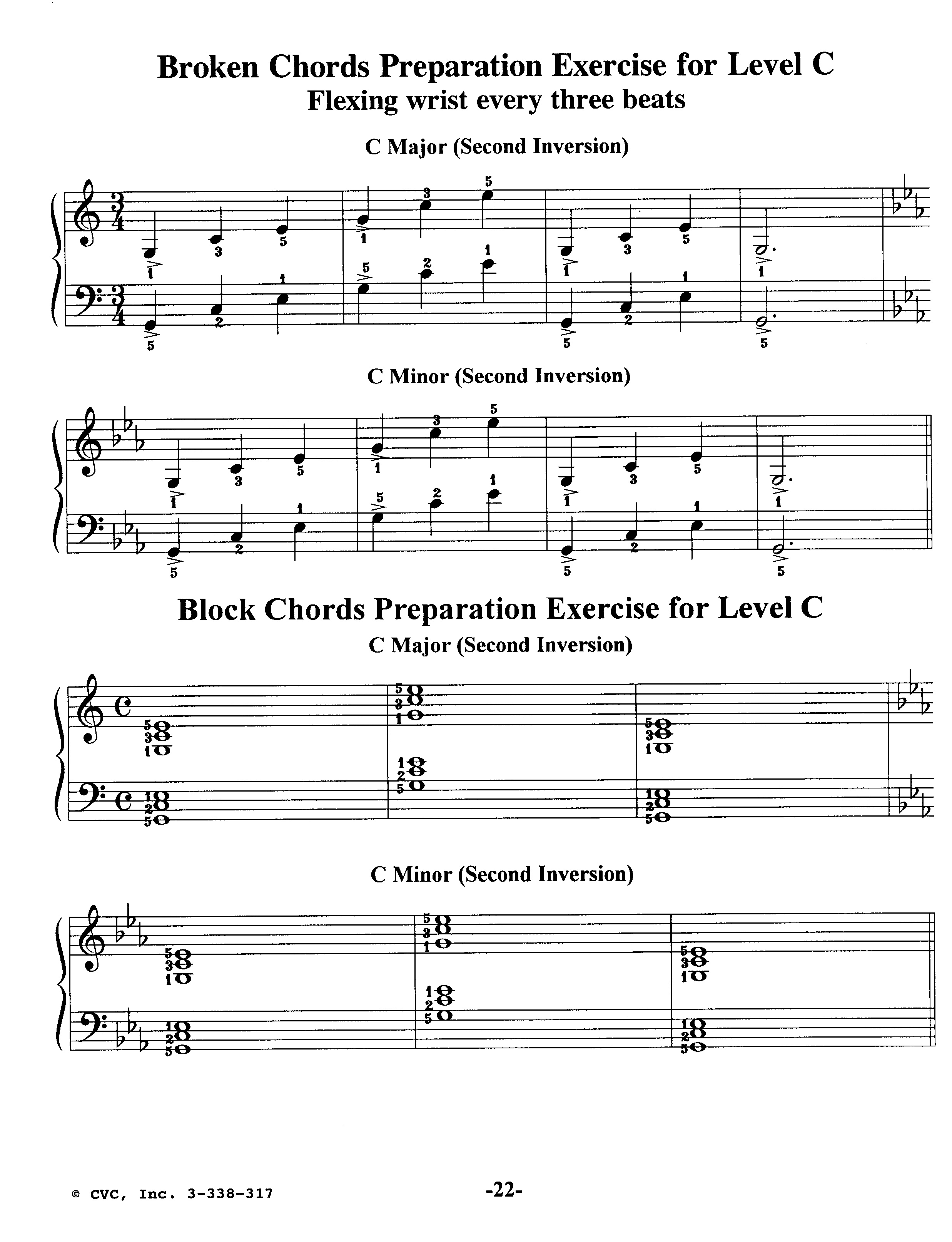 Piano Olympics Student Assignments C  (Digital)