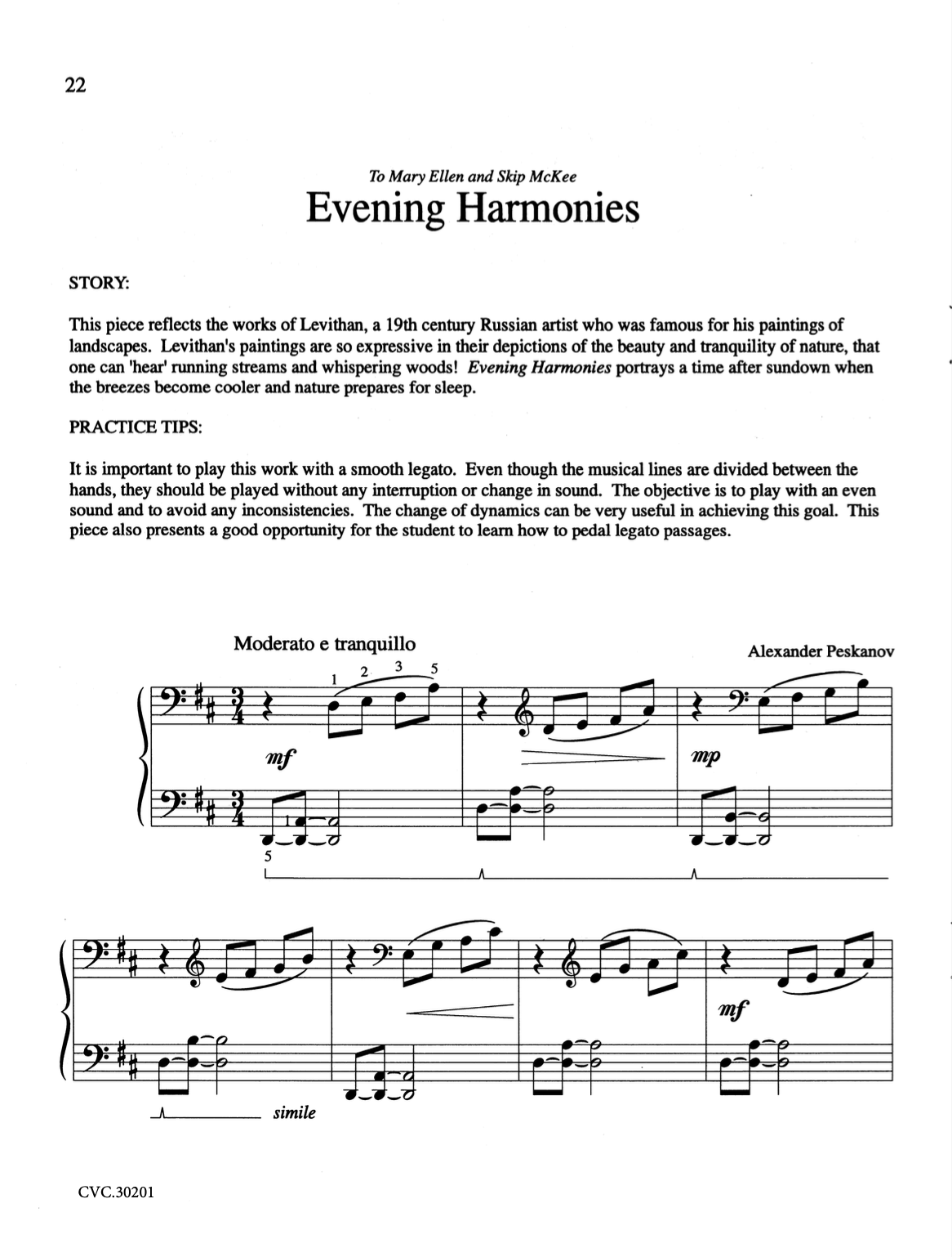 Evening Harmonies 