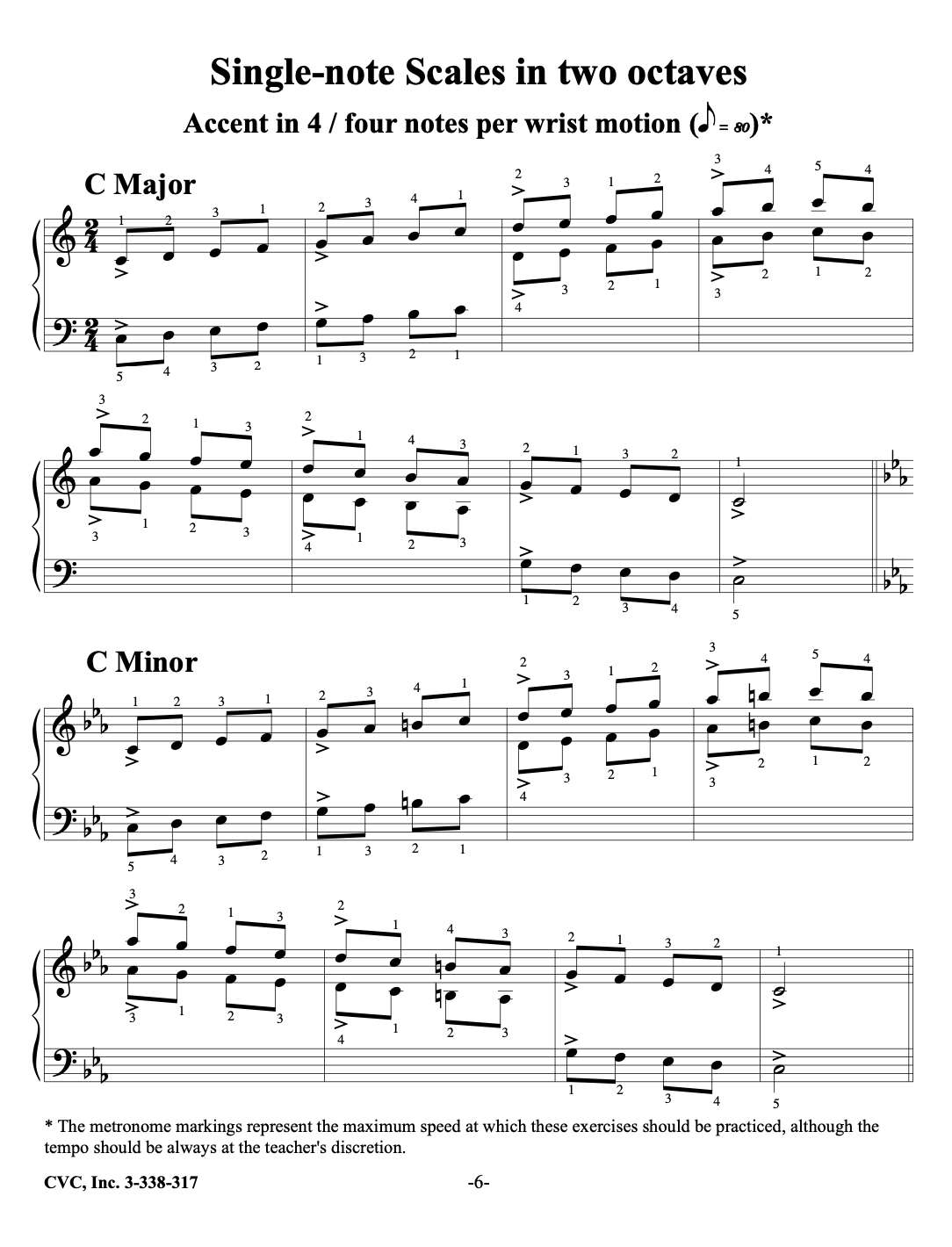 Piano Olympics Student Assignments Level II