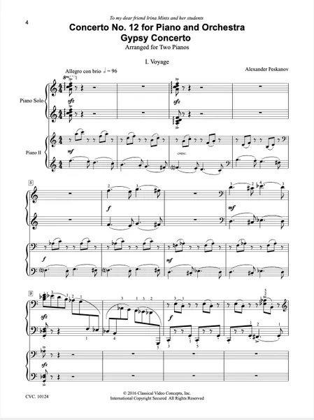  Piano Concerto No. 12