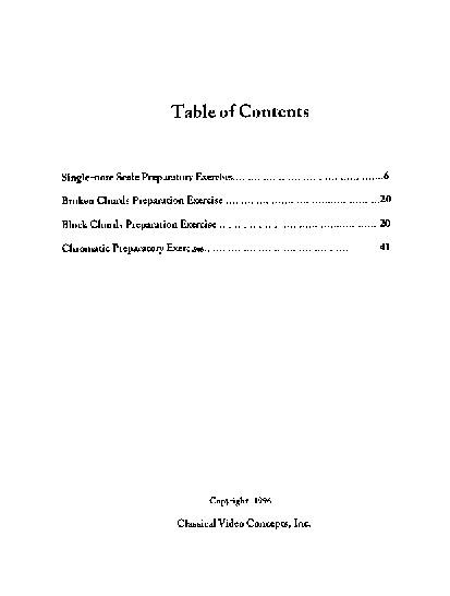 Piano Olympics Student Assignments Level C