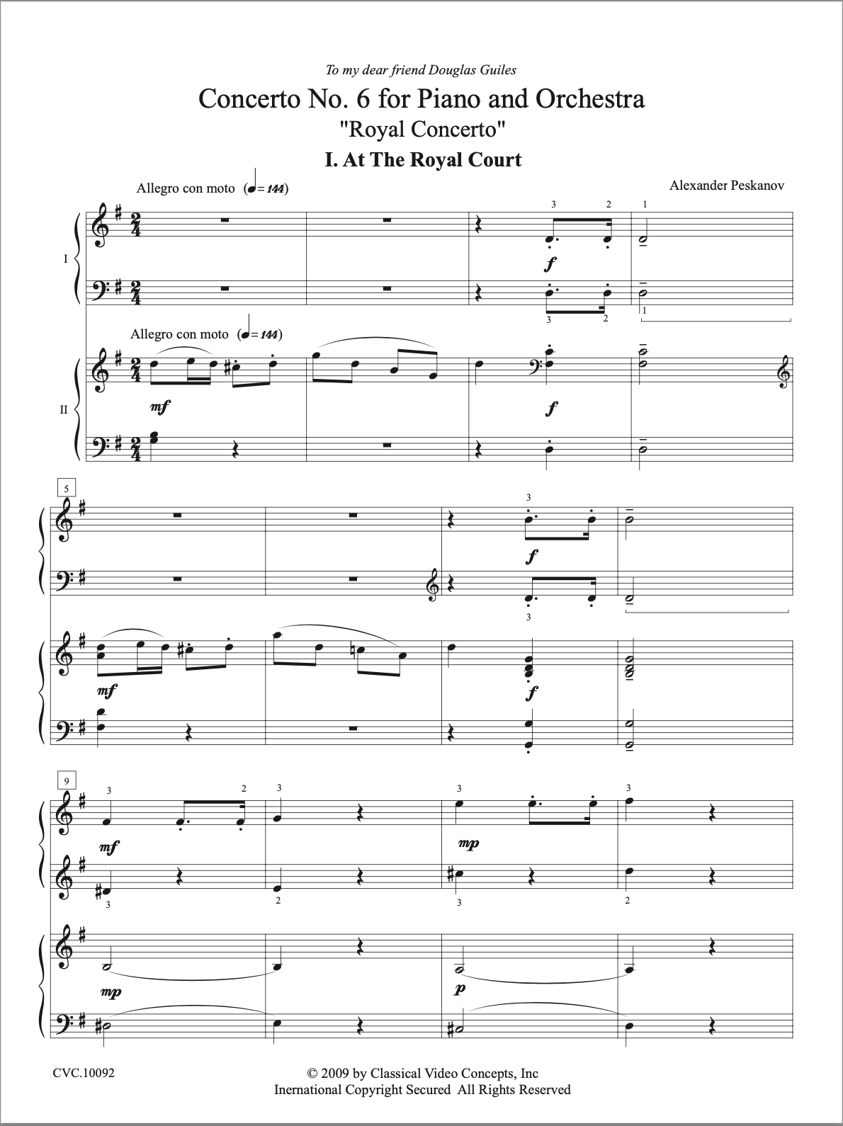 Piano Concerto No.6 