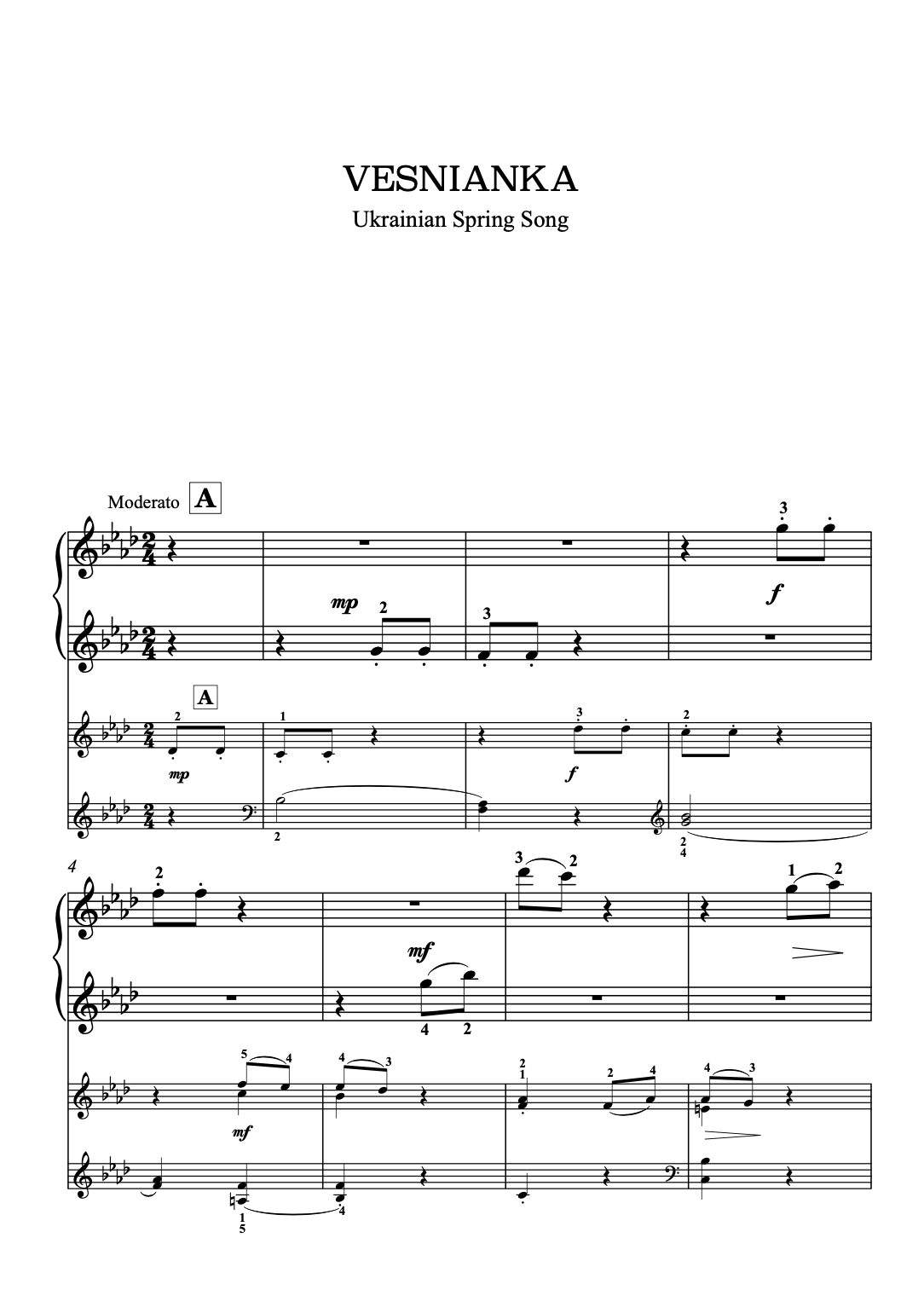 Music of our World, (Book I)