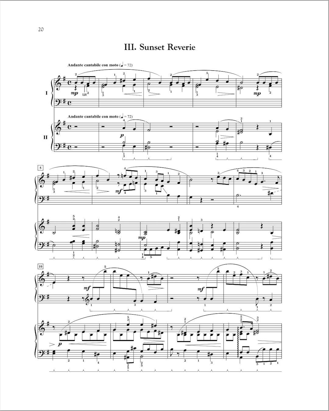 Piano Concerto No.8 