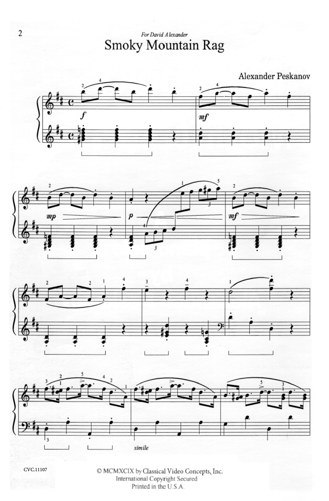 Smoky Mountain Rag