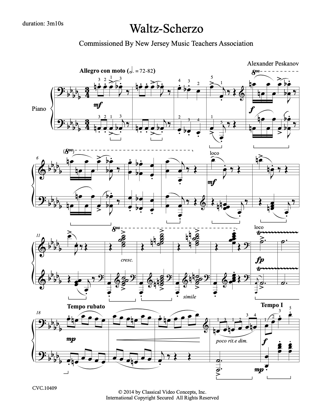 Waltz Scherzo