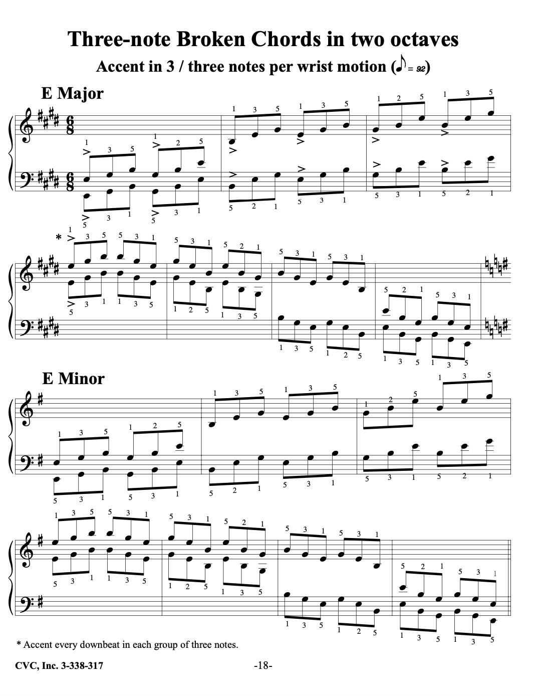 Piano Olympics Student Assignments Level II